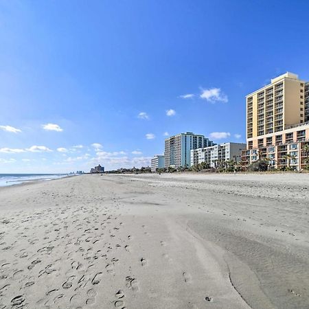 Beachfront Condo In Myrtle Beach With Pool Access Exterior photo